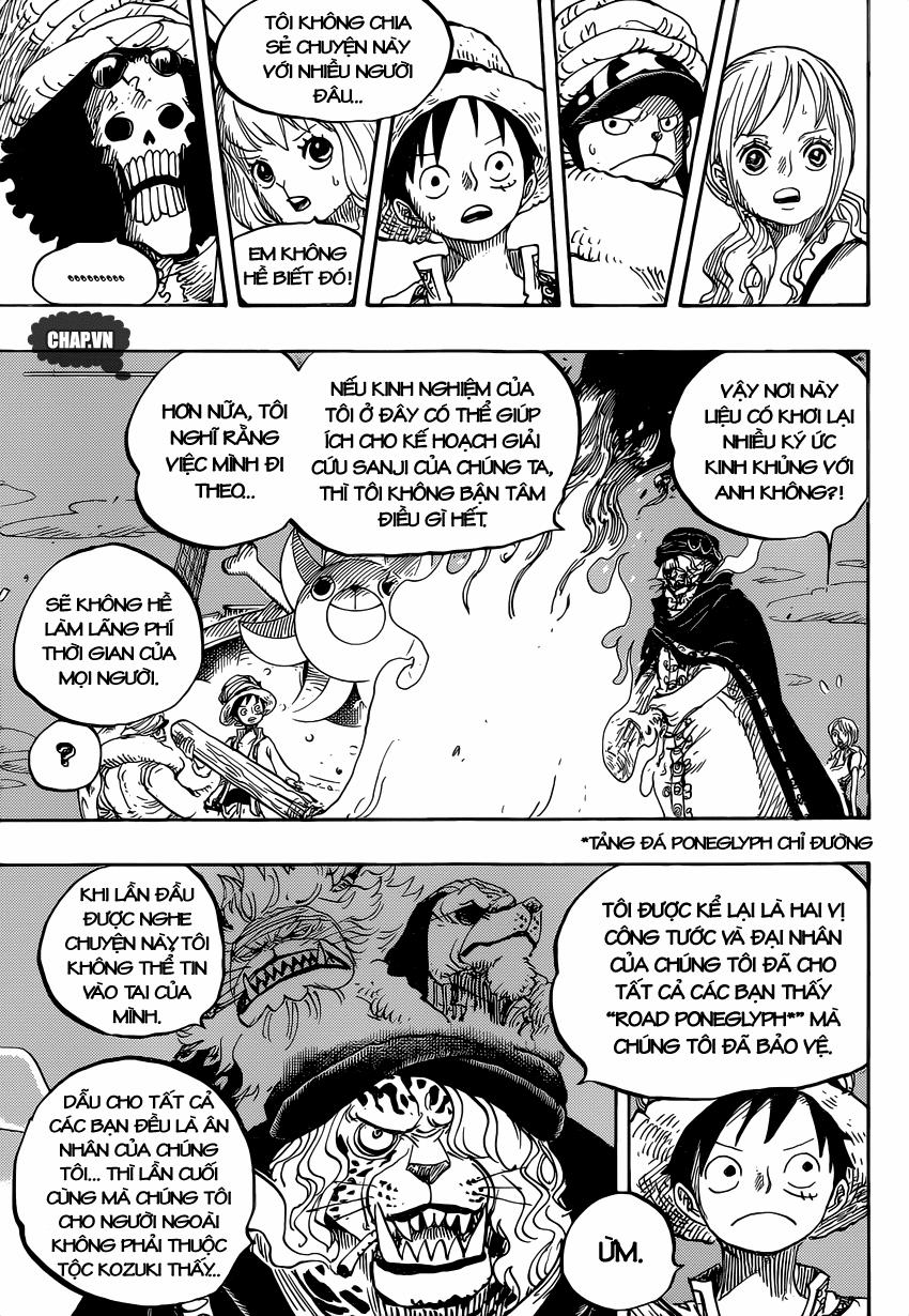 One Piece 830 trang 11