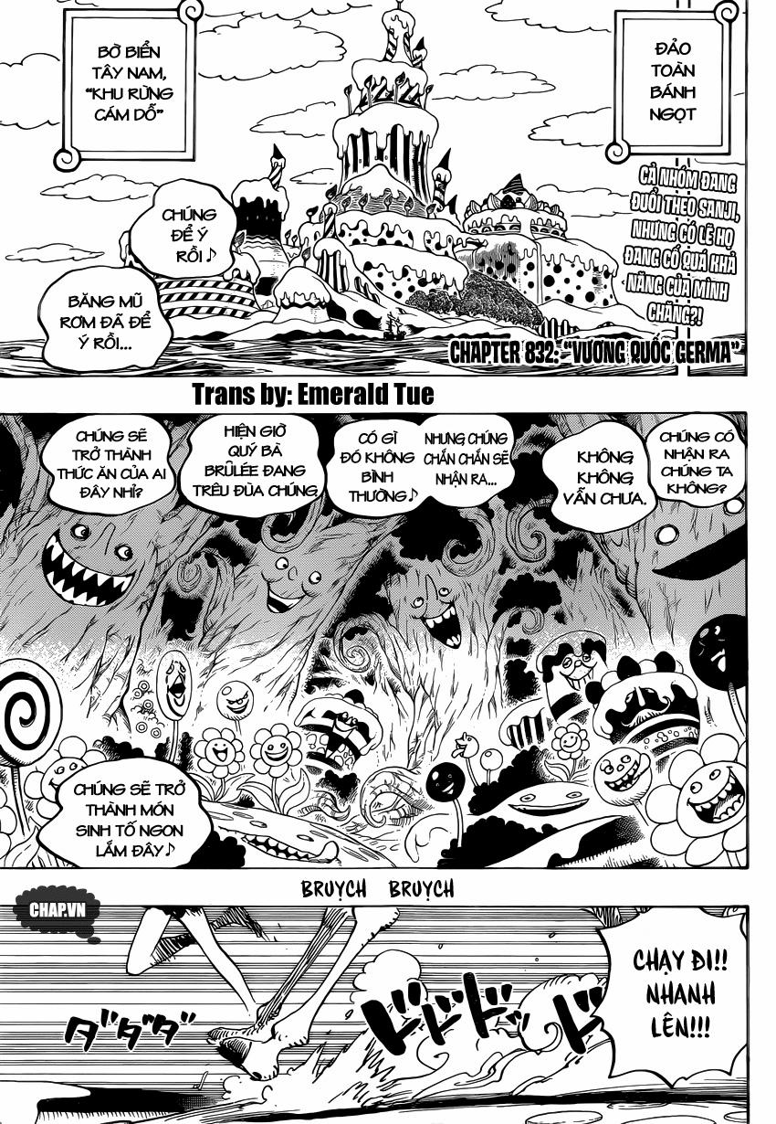 One Piece 832 trang 1