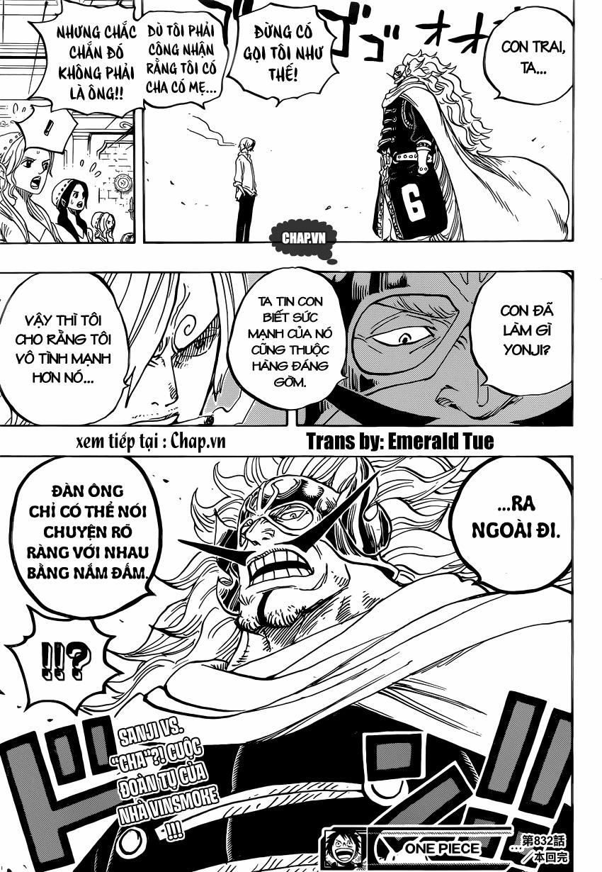 One Piece 832 trang 16