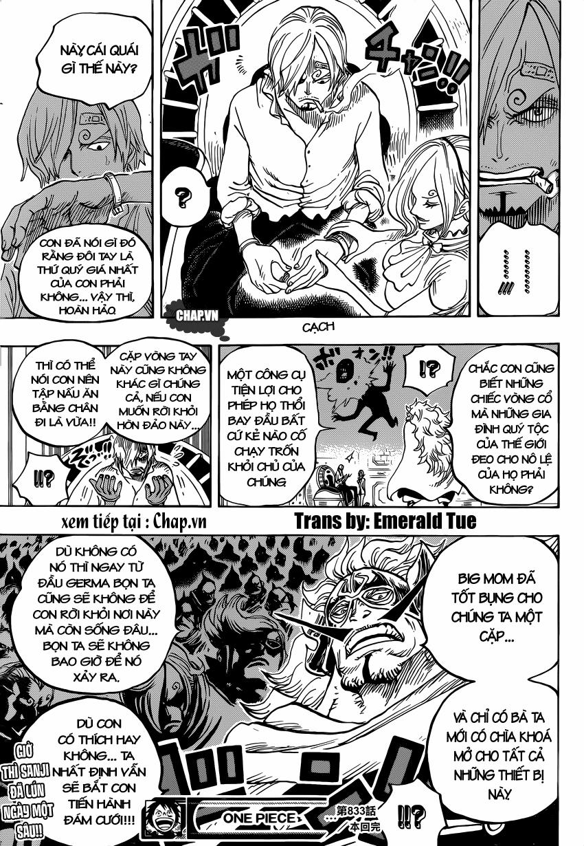 One Piece 833 trang 17