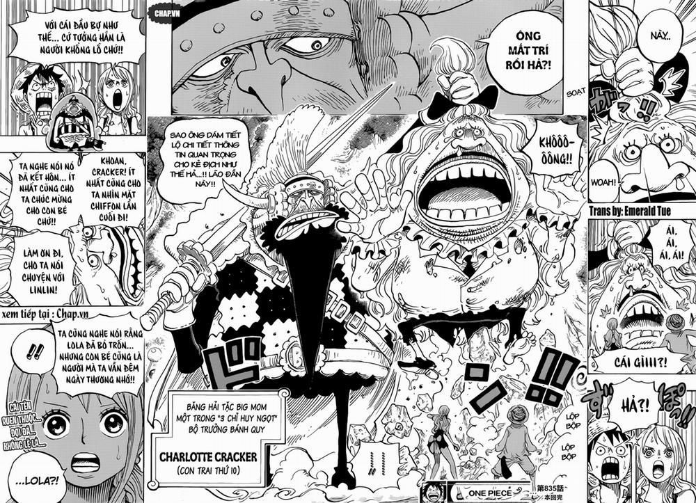 One Piece 835 trang 16