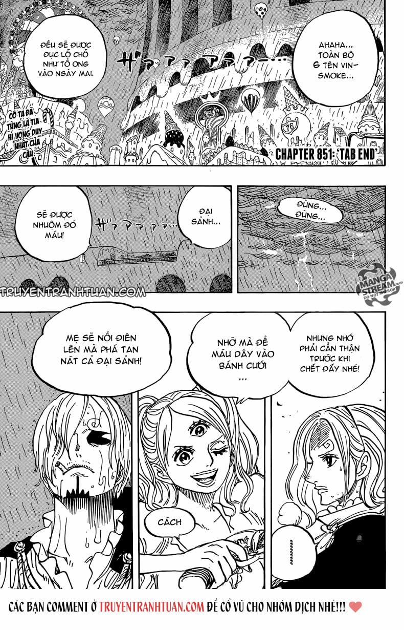 One Piece 851 trang 1