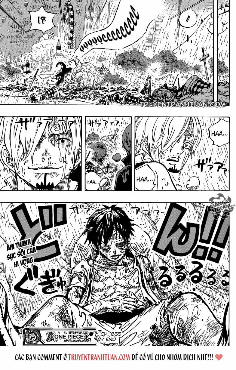 One Piece 855 trang 14