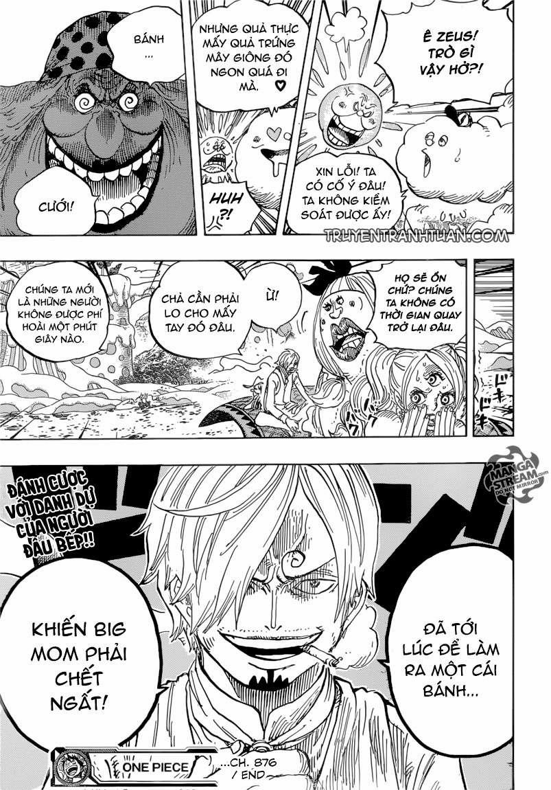 One Piece 876 trang 16