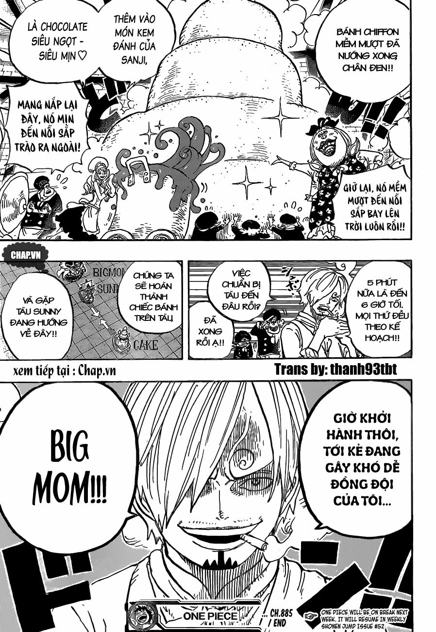 One Piece 885 trang 13