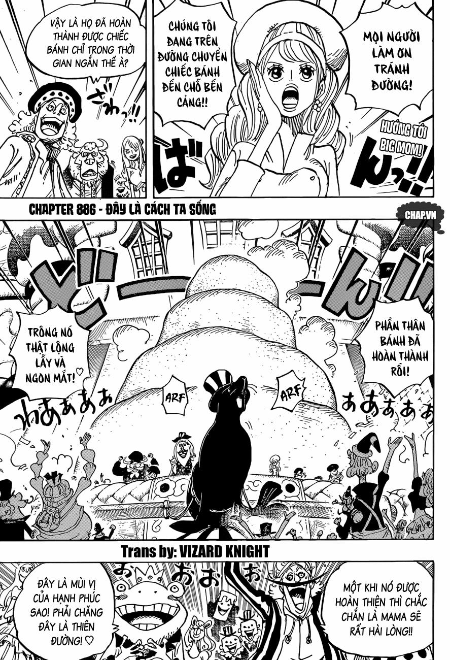 One Piece 886 trang 1