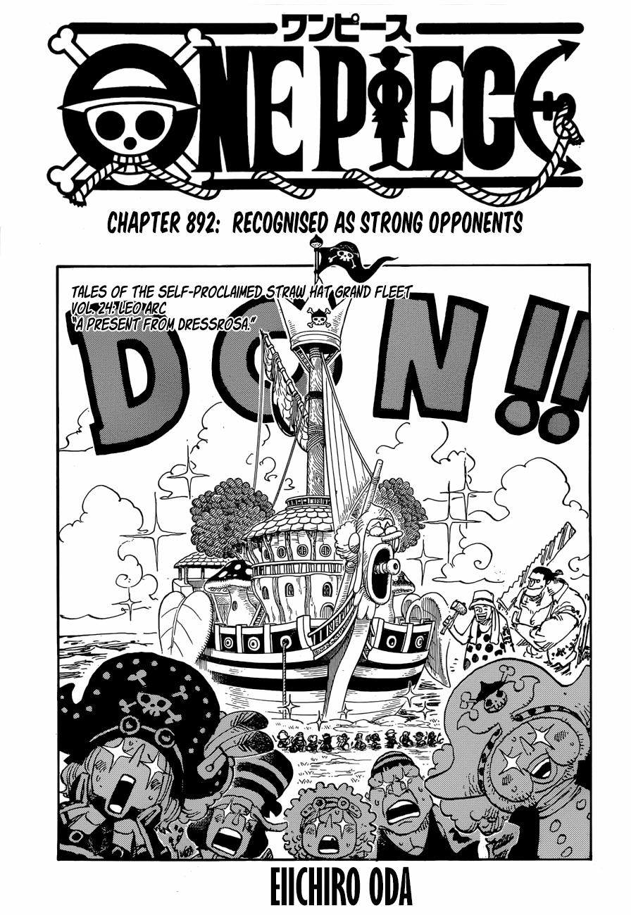 One Piece 892 trang 1
