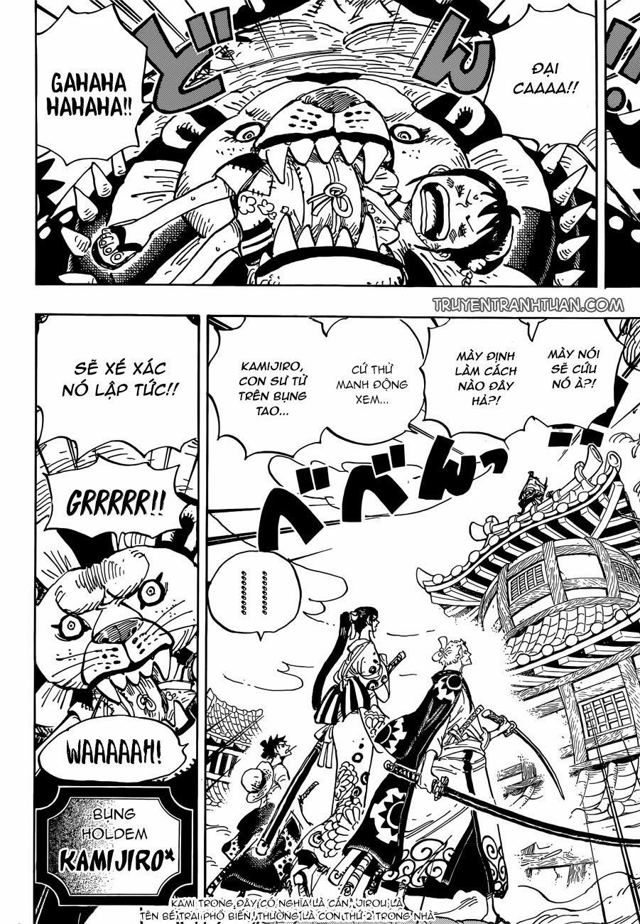 One Piece 917 trang 4