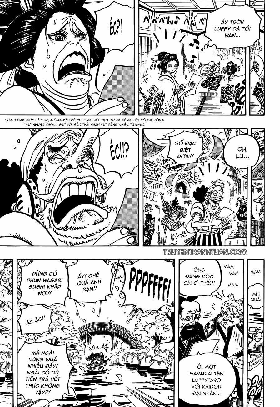 One Piece 924 trang 9