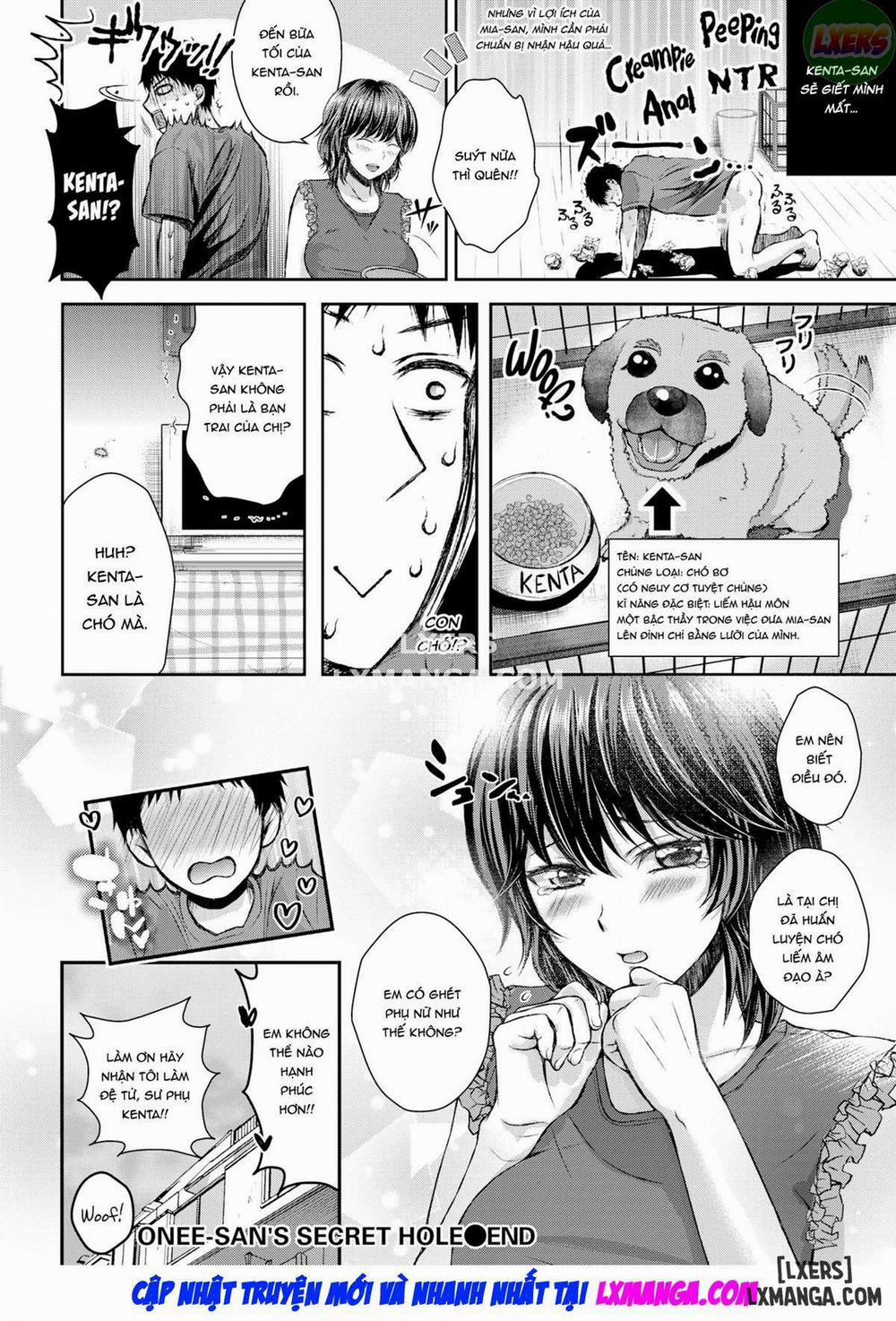 Onee-san's Secret Hole Oneshot trang 20