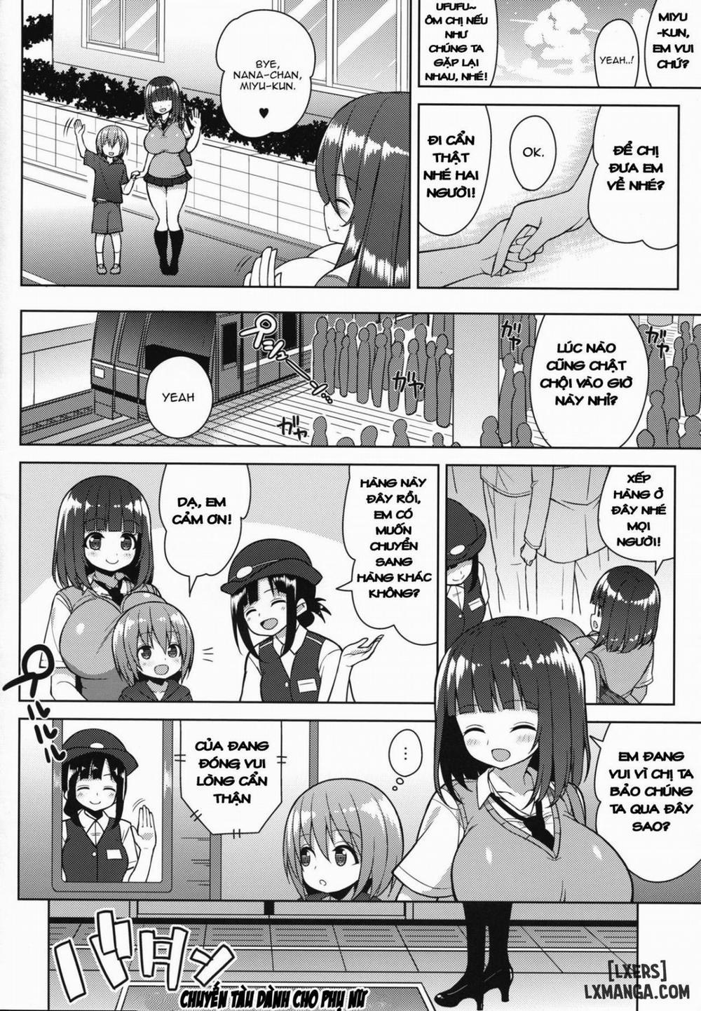 Onee-san to Onee-chan de Sandwich Oneshot trang 22