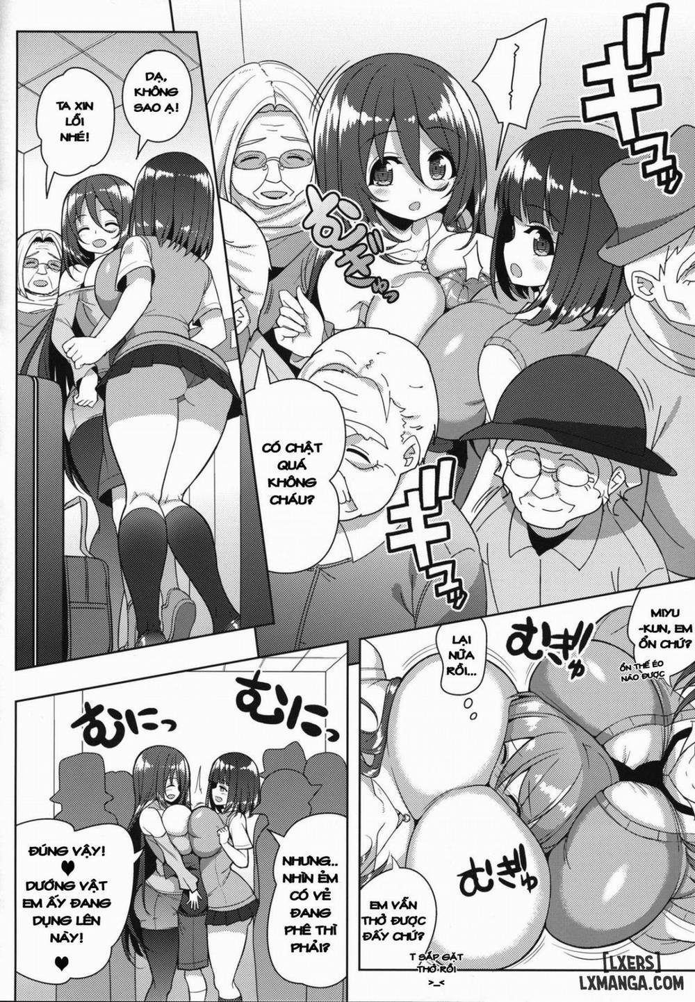 Onee-san to Onee-chan de Sandwich Oneshot trang 6
