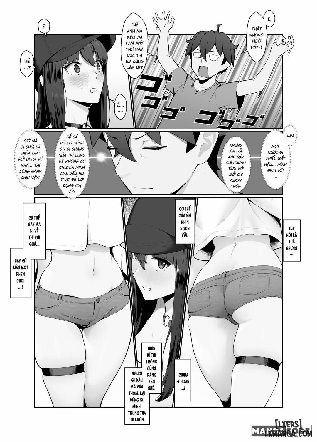 Onee-san wa Nama Haishin ga Osuki Hana no Maki Oneshot trang 14