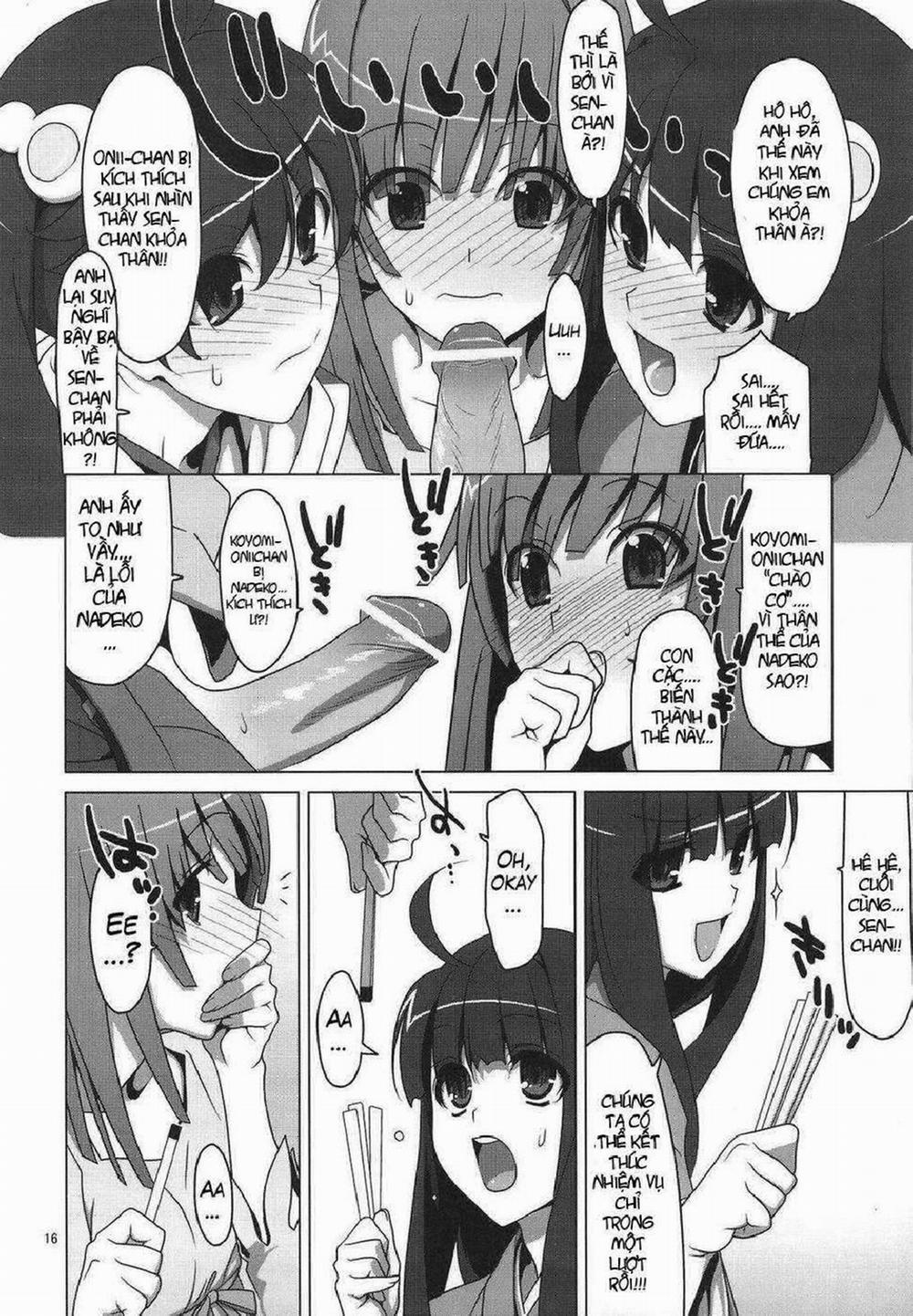 Onegai! FireSisters (Bakemonogatari) Oneshot trang 15