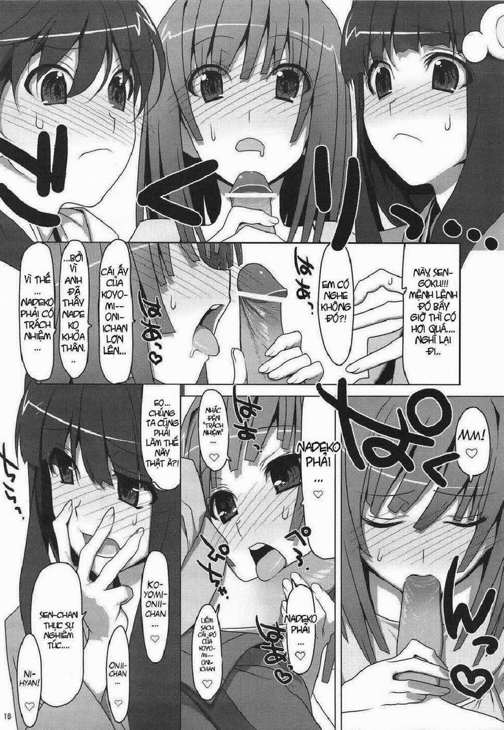 Onegai! FireSisters (Bakemonogatari) Oneshot trang 17