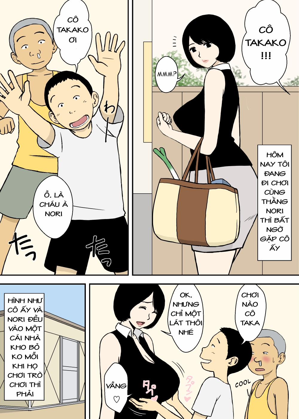 Ông nội, bố chồng, con ghẻ và cô vợ vú to 3 trang 20