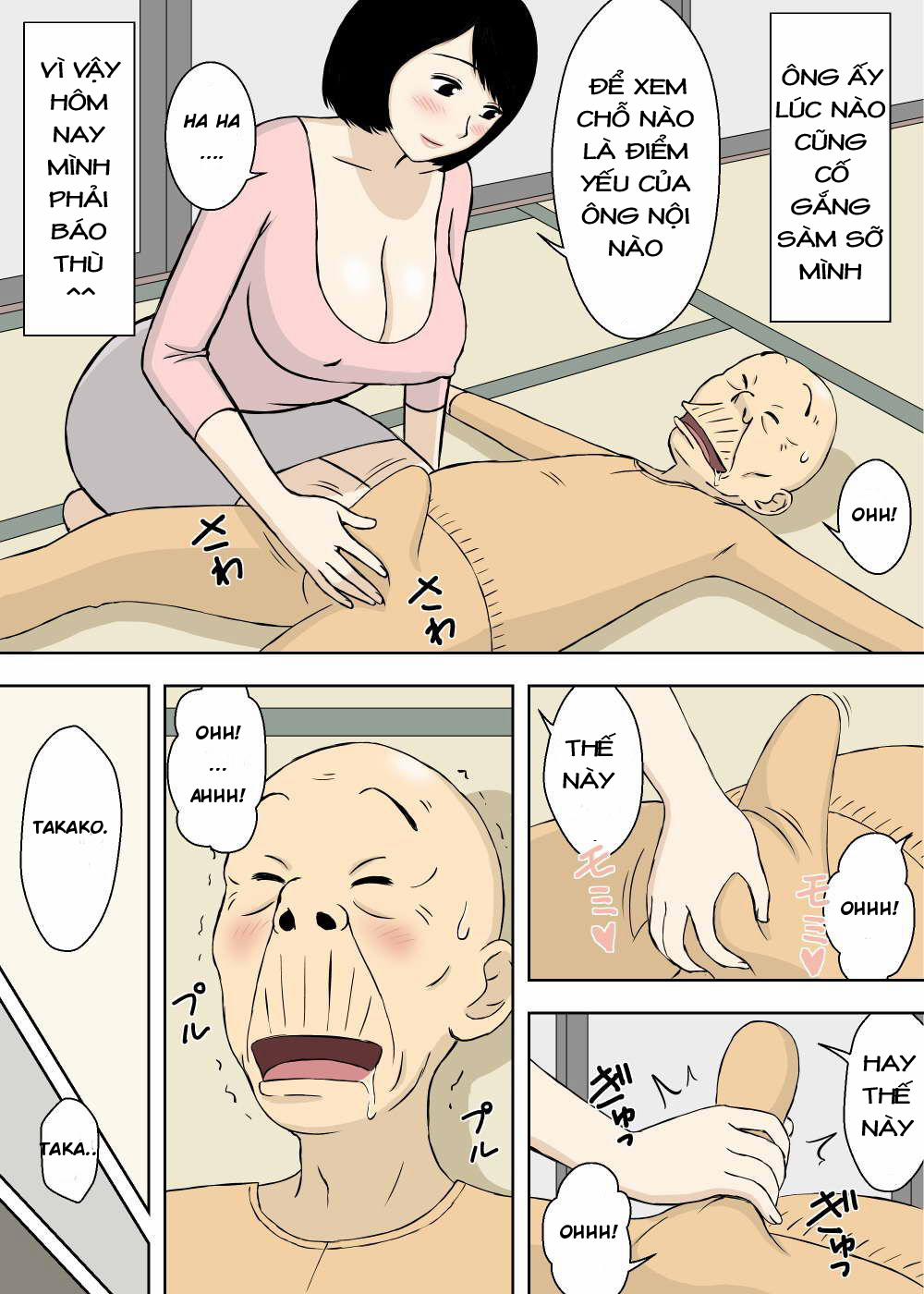 Ông nội, bố chồng, con ghẻ và cô vợ vú to 4 trang 5