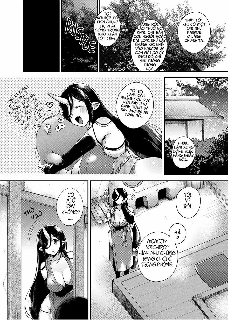Oni no Oyako wa Hito no Osu to Kozukuri ga Shitai ONESHOT trang 3