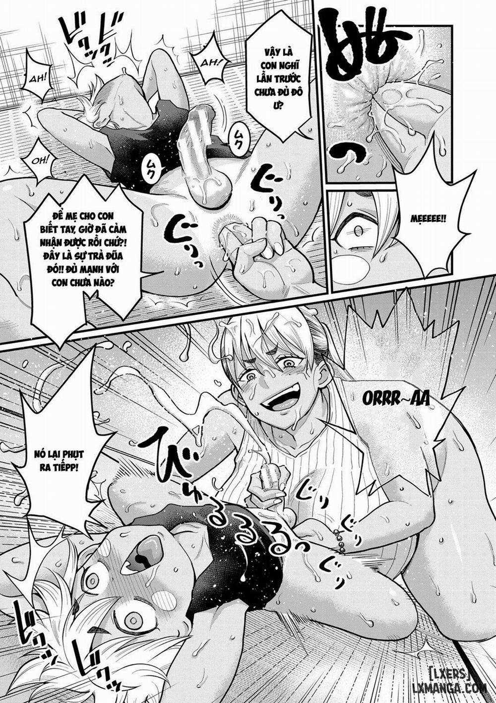 Oni Zeme! Goumou Moto Yan Do-S Mama no Itazura Musuko Choukyou Oneshot trang 12