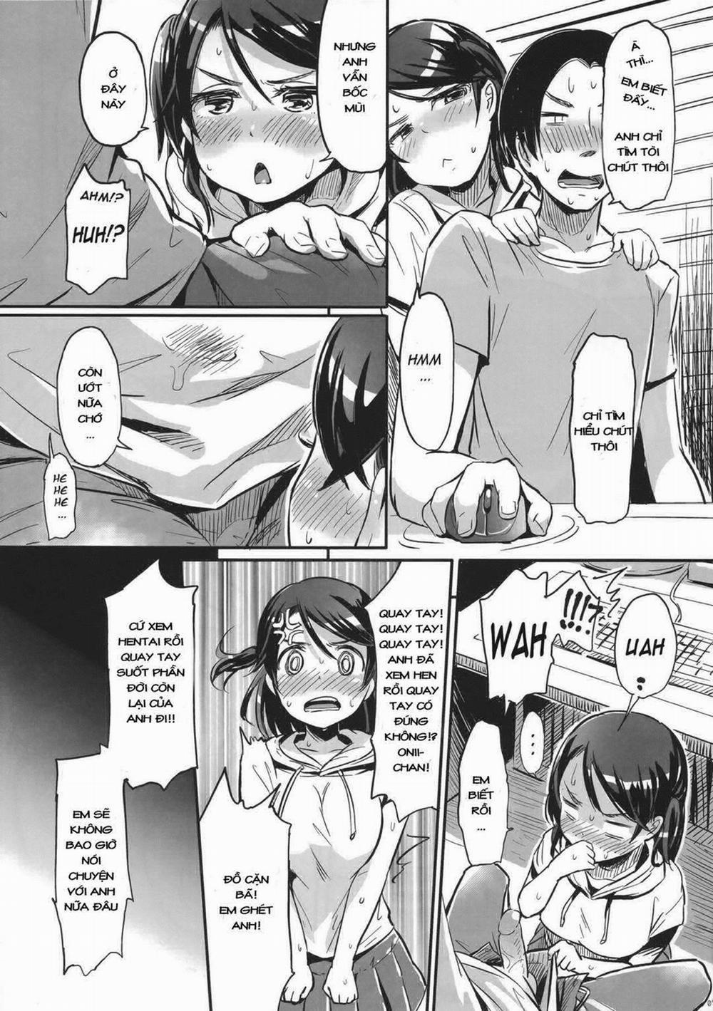 Onii-chan!? Đừng thủ dâm mà!!! Oneshot trang 4