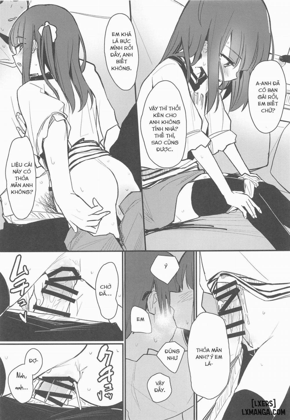 Onii-chan ga Uwakishisou kara Sex Shite Mita Oneshot trang 9