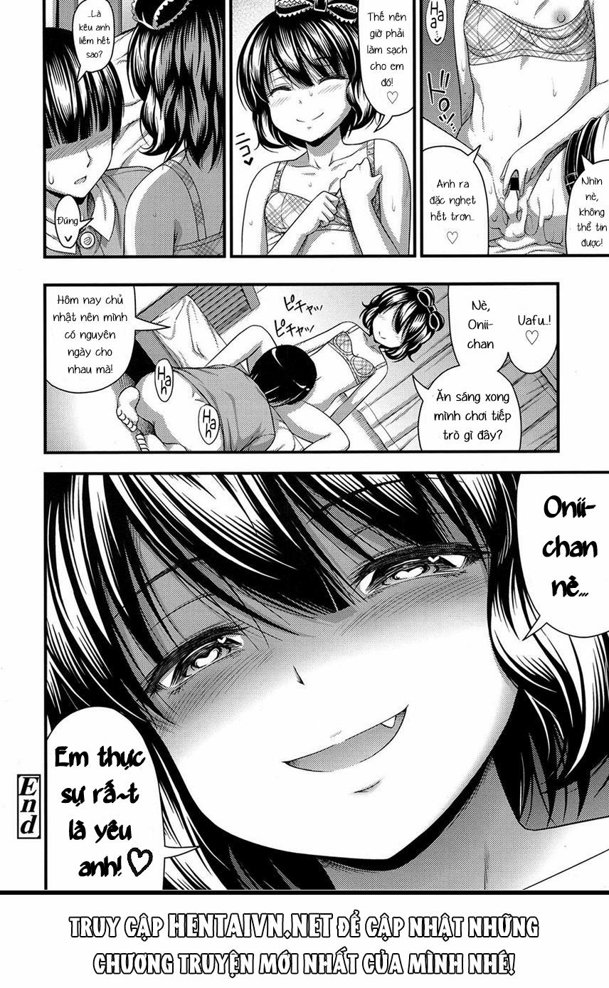 Onii-chan, I really, really, re~ally love you♥ Oneshot trang 15