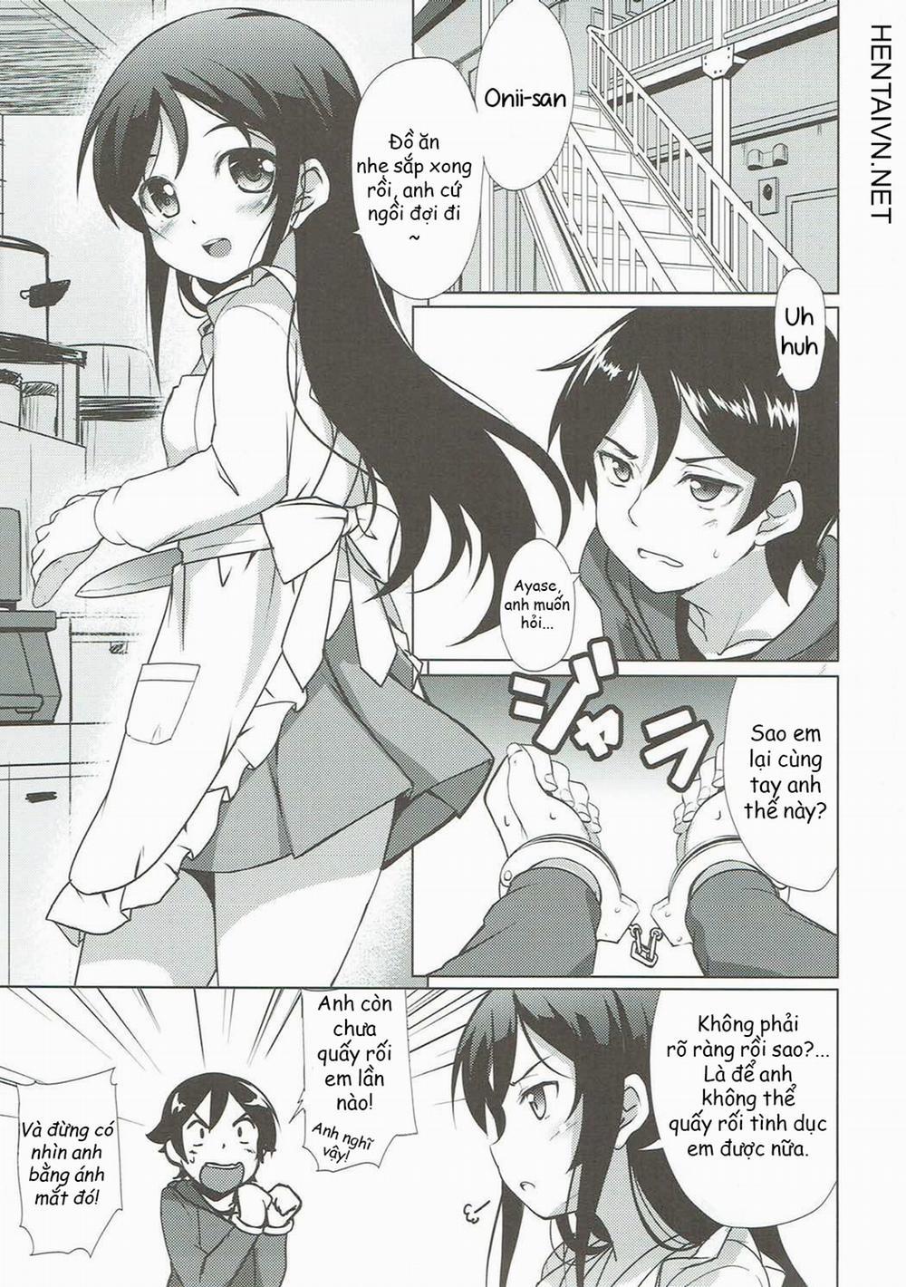 Onii-san no Ecchi! Hentai! (Ore no Imouto ga Konna ni Kawaii Wake ga Nai) Oneshot trang 2