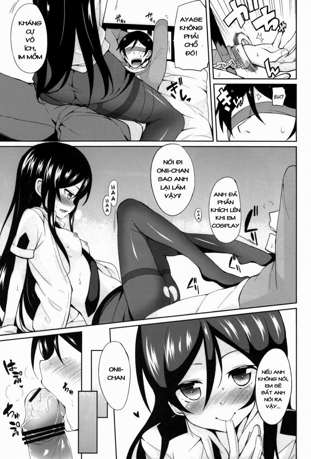 Oniisan Heart Taiho Shimasukarane (Ore no Imouto ga Konna ni Kawaii Wake ga Nai) Oneshot trang 10