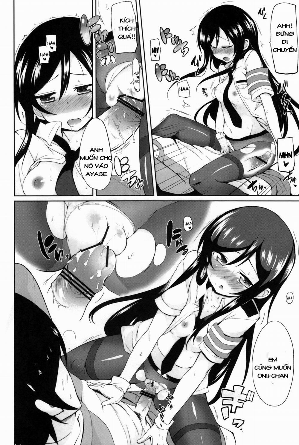 Oniisan Heart Taiho Shimasukarane (Ore no Imouto ga Konna ni Kawaii Wake ga Nai) Oneshot trang 13
