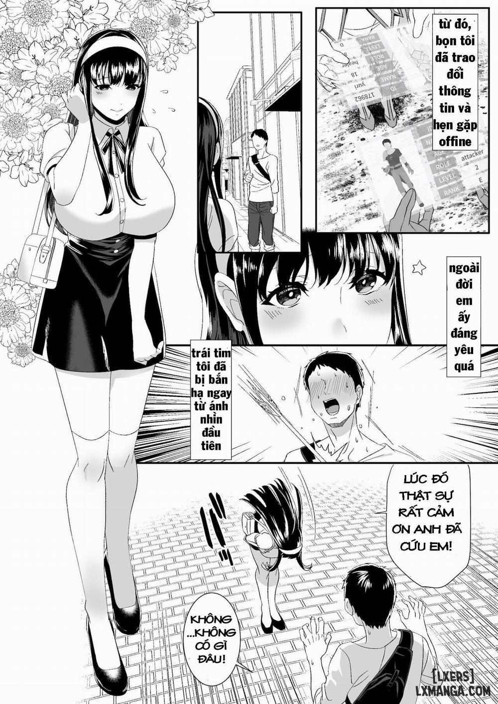 Online Game de Deatta Kanojo ga Tsuyo Player ni Netorareru Hanashi ONESHOT 1 trang 9