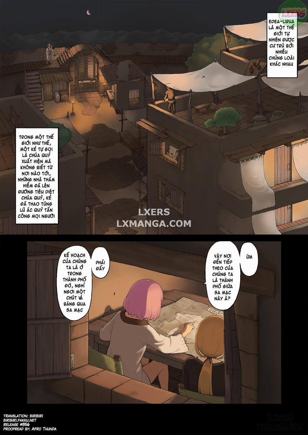 Onna Boukensha-tachi ga Sabaku no Oasis ni Tachiyoru to 1 trang 1