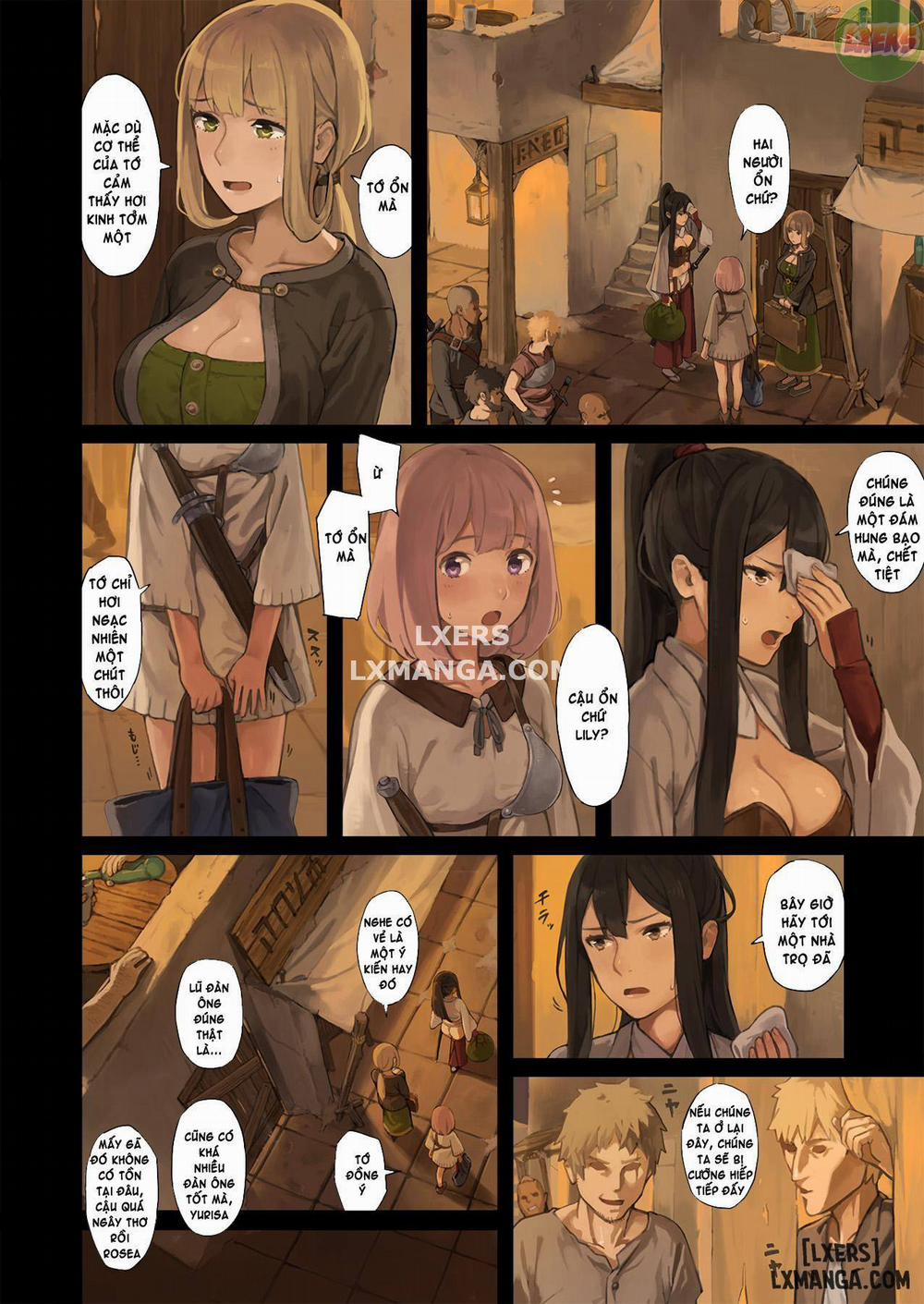 Onna Boukensha-tachi ga Sabaku no Oasis ni Tachiyoru to 1 trang 20