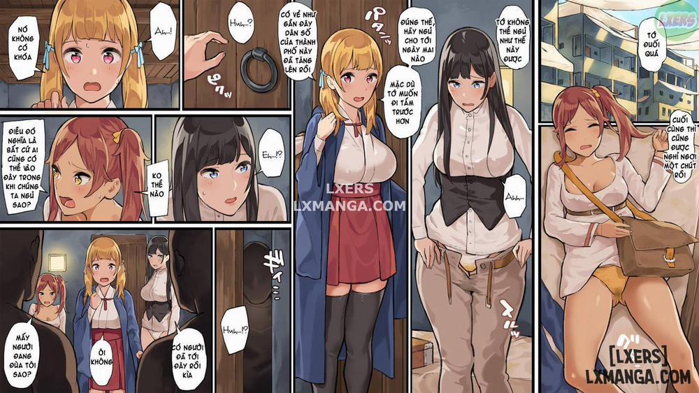 Onna Boukensha-tachi ga Sabaku no Oasis ni Tachiyoru to 2 END trang 30