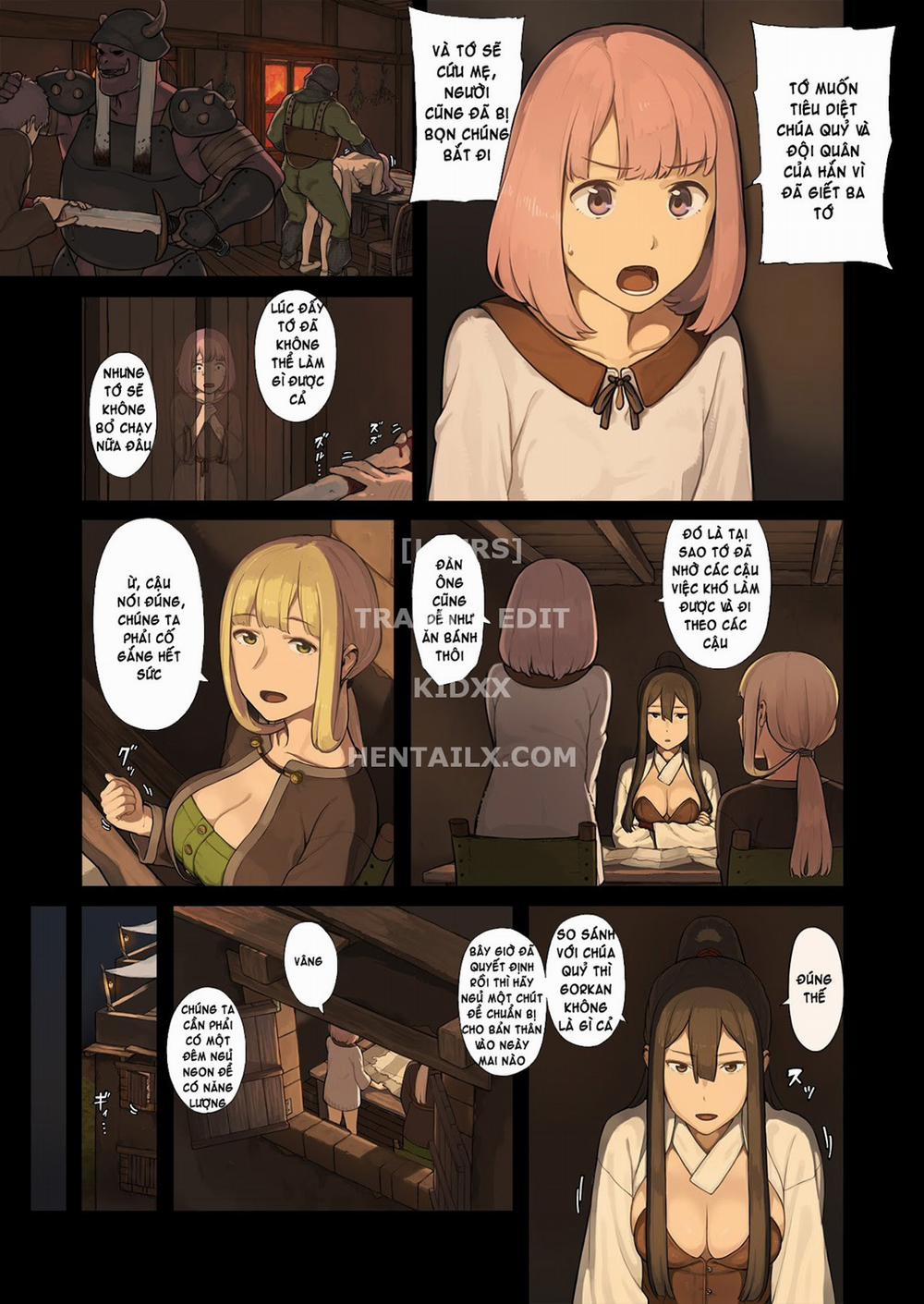 Onna Boukensha-tachi ga Sabaku no Oasis ni Tachiyoru to Oneshot [Full Color] trang 5