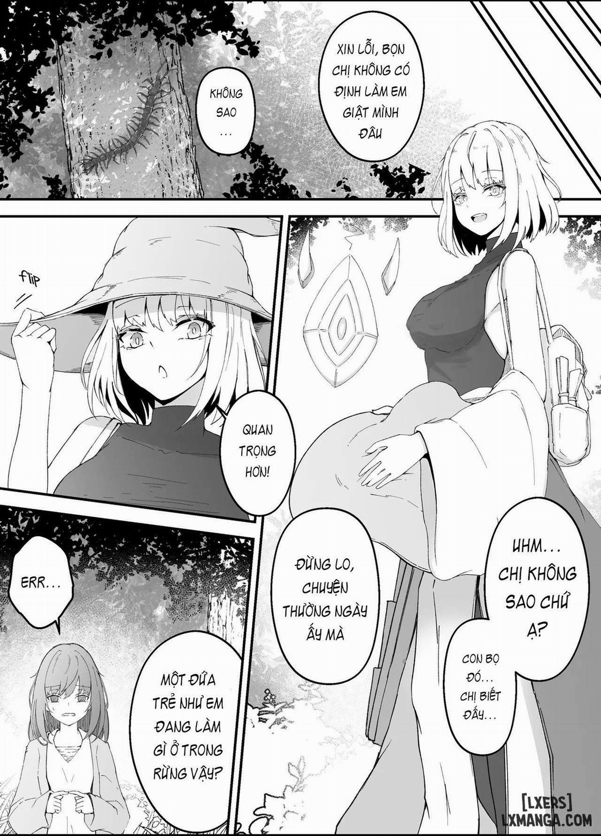 Onna Mahoutsukai-san Mushikan Hanashi 3 Oneshot trang 9