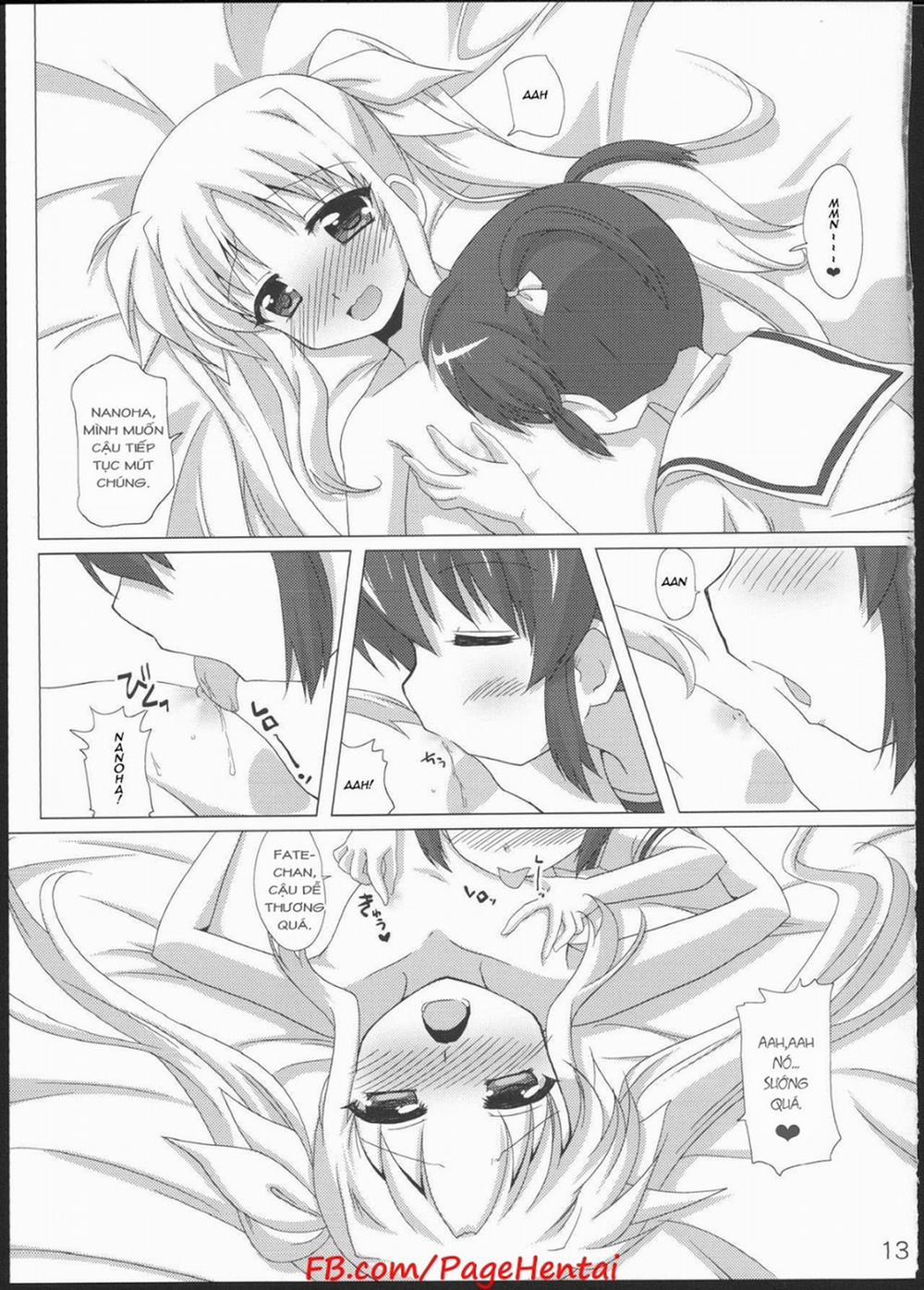 Onnanoko Doushi dakedo Ai sae Areba Kankeinai yo ne (Mahou Shoujo Lyrical Nanoha) Oneshot trang 12