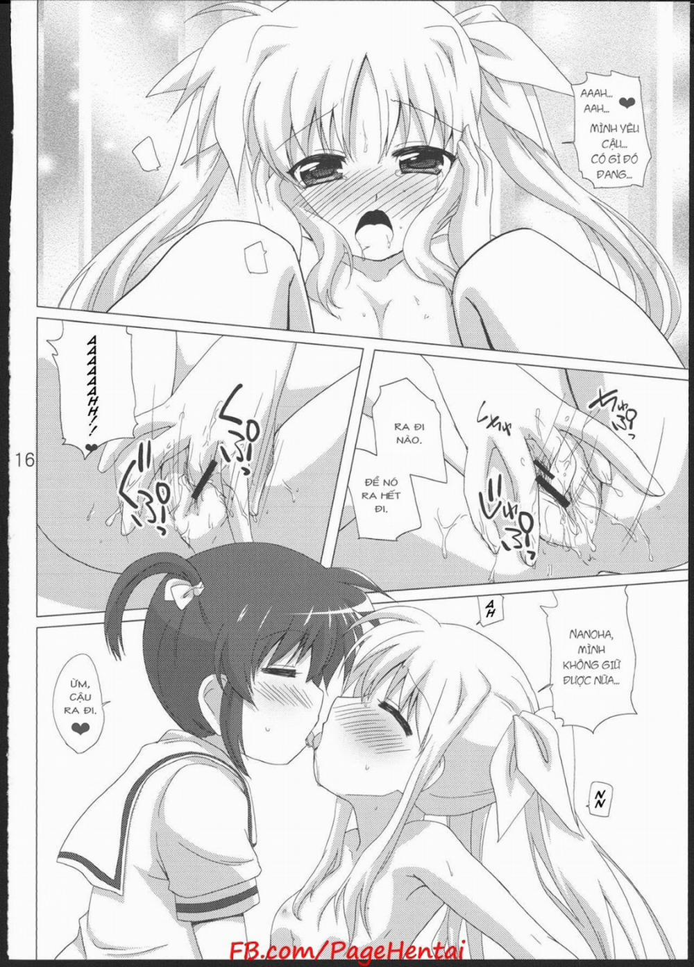 Onnanoko Doushi dakedo Ai sae Areba Kankeinai yo ne (Mahou Shoujo Lyrical Nanoha) Oneshot trang 15