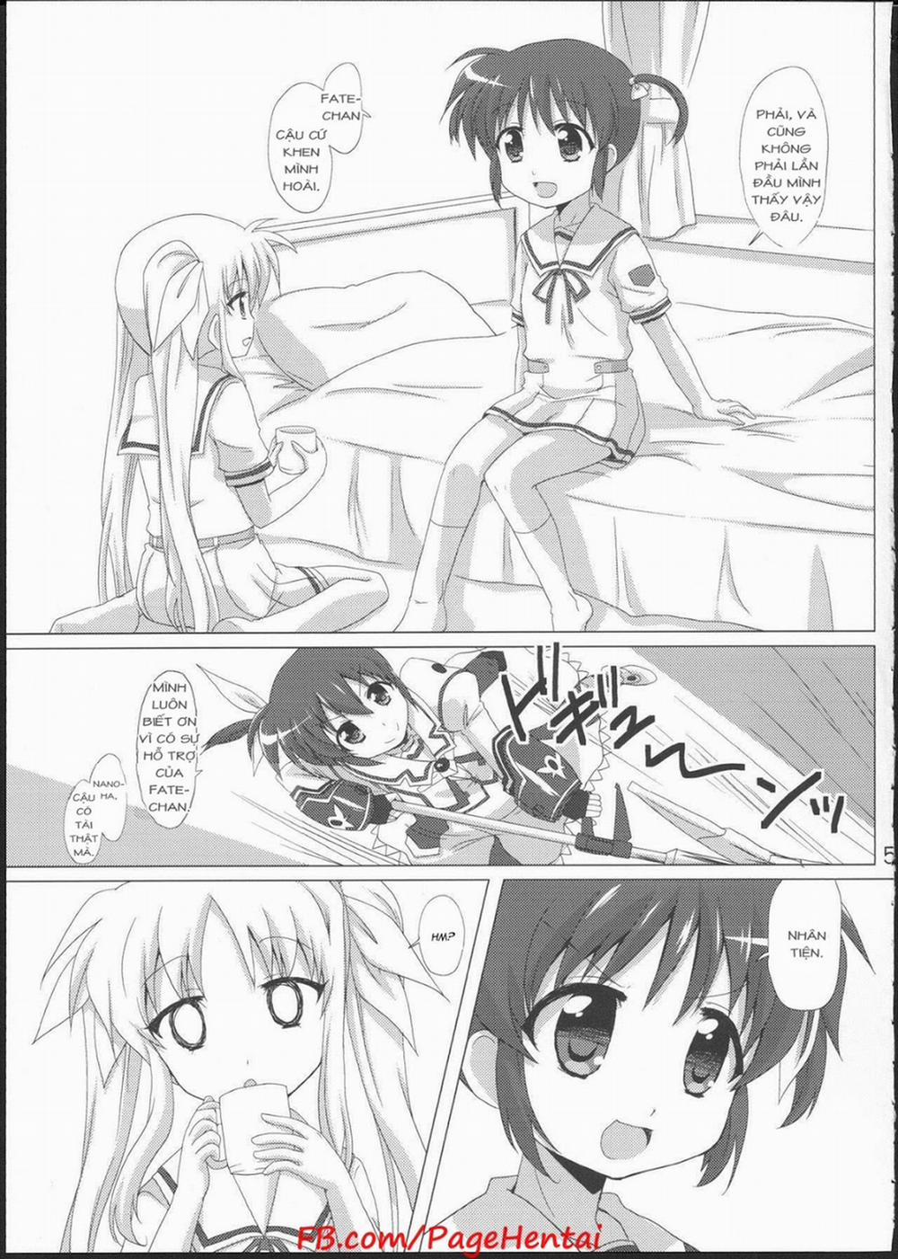 Onnanoko Doushi dakedo Ai sae Areba Kankeinai yo ne (Mahou Shoujo Lyrical Nanoha) Oneshot trang 4