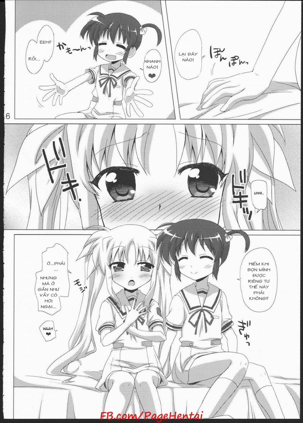 Onnanoko Doushi dakedo Ai sae Areba Kankeinai yo ne (Mahou Shoujo Lyrical Nanoha) Oneshot trang 5