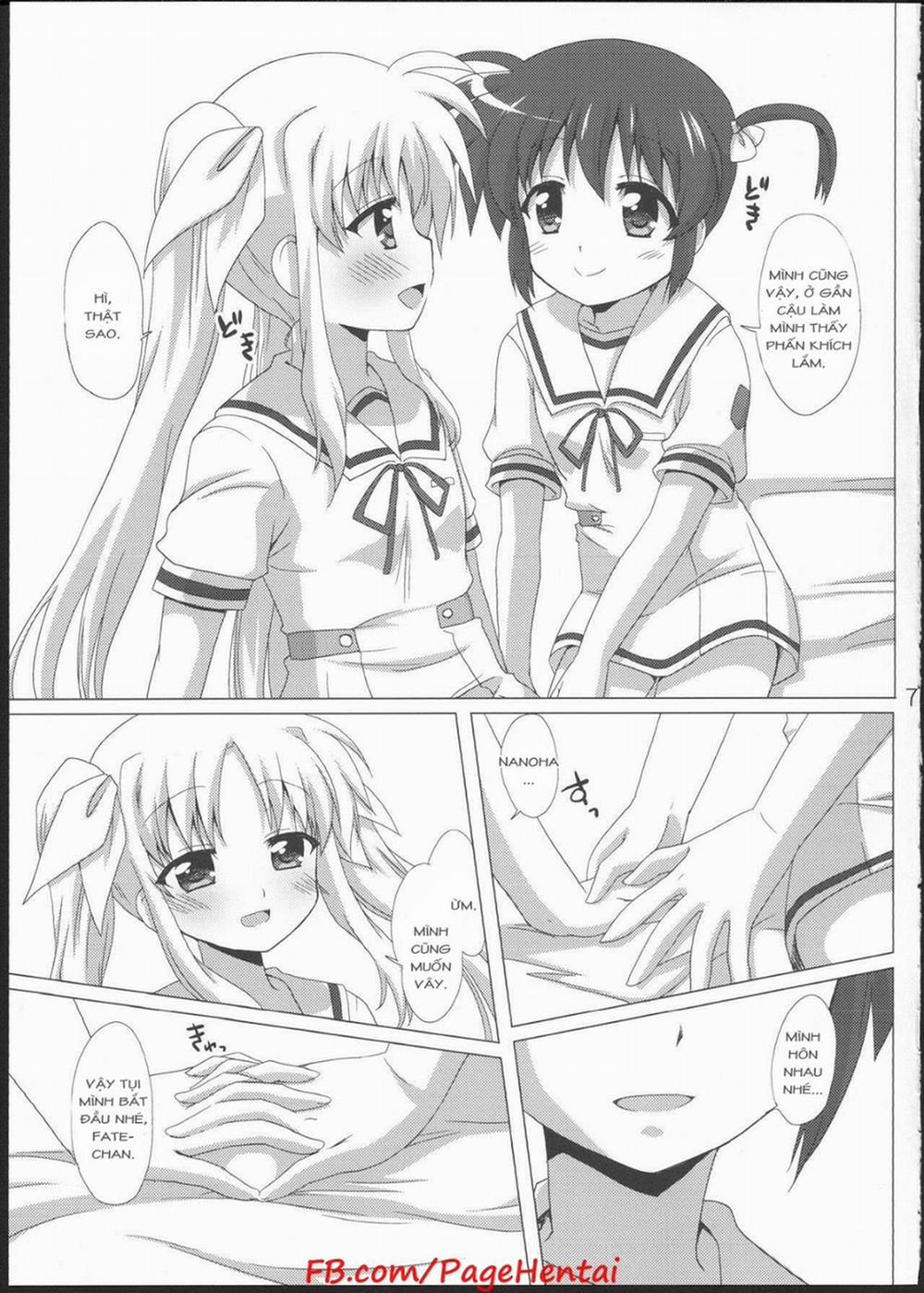 Onnanoko Doushi dakedo Ai sae Areba Kankeinai yo ne (Mahou Shoujo Lyrical Nanoha) Oneshot trang 6
