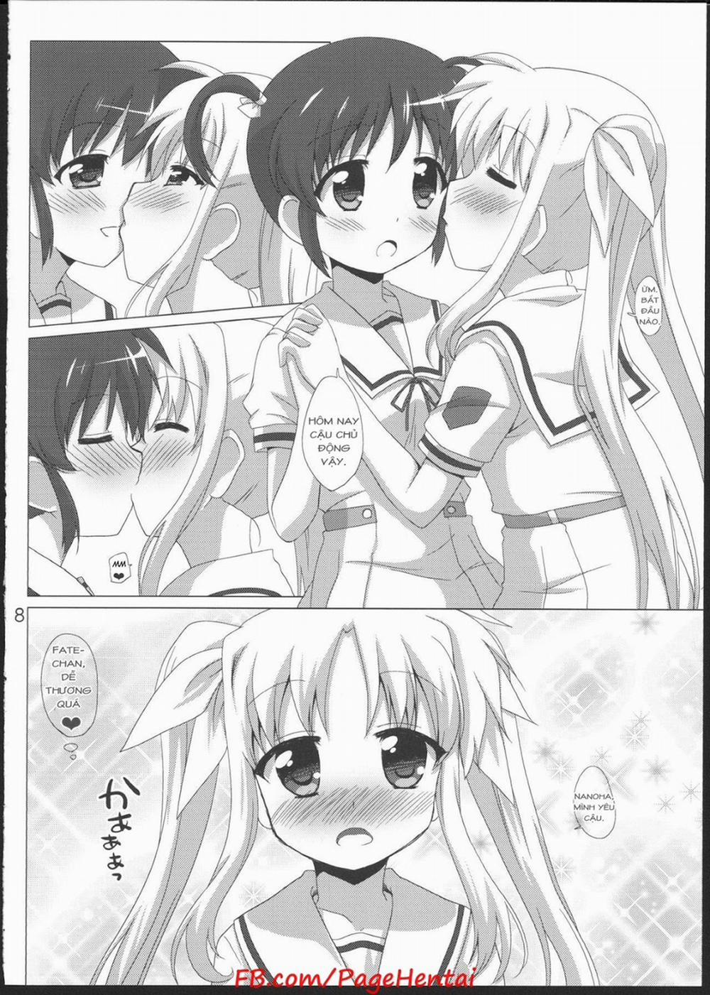 Onnanoko Doushi dakedo Ai sae Areba Kankeinai yo ne (Mahou Shoujo Lyrical Nanoha) Oneshot trang 7