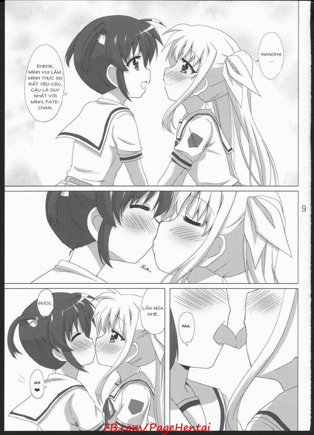 Onnanoko Doushi dakedo Ai sae Areba Kankeinai yo ne (Mahou Shoujo Lyrical Nanoha) Oneshot trang 8