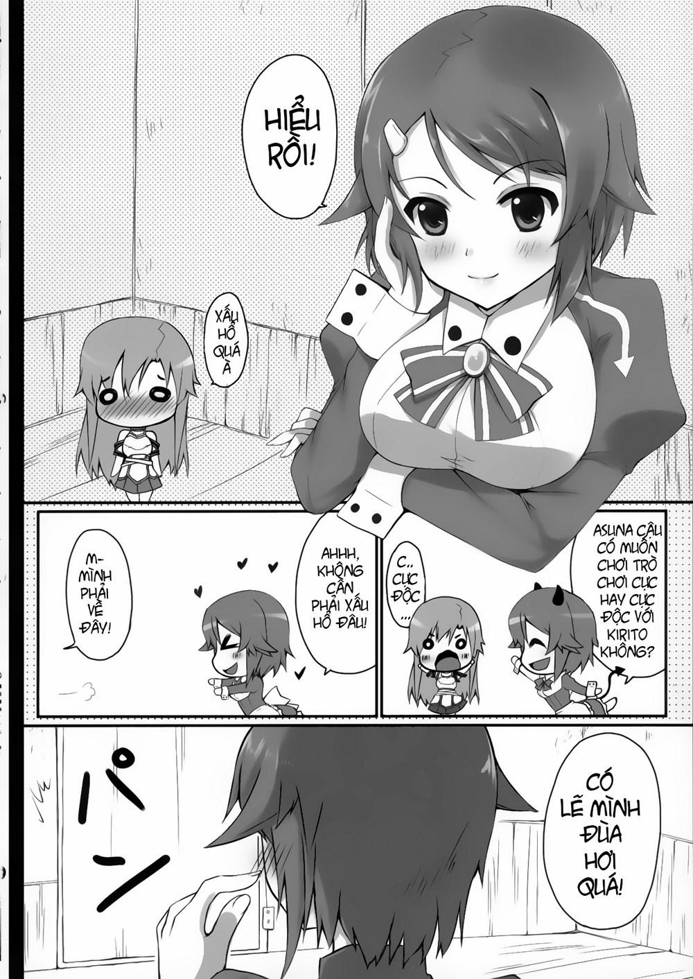 Onnanoko No Himitsubanashi (Sword Art Online) Oneshot trang 7