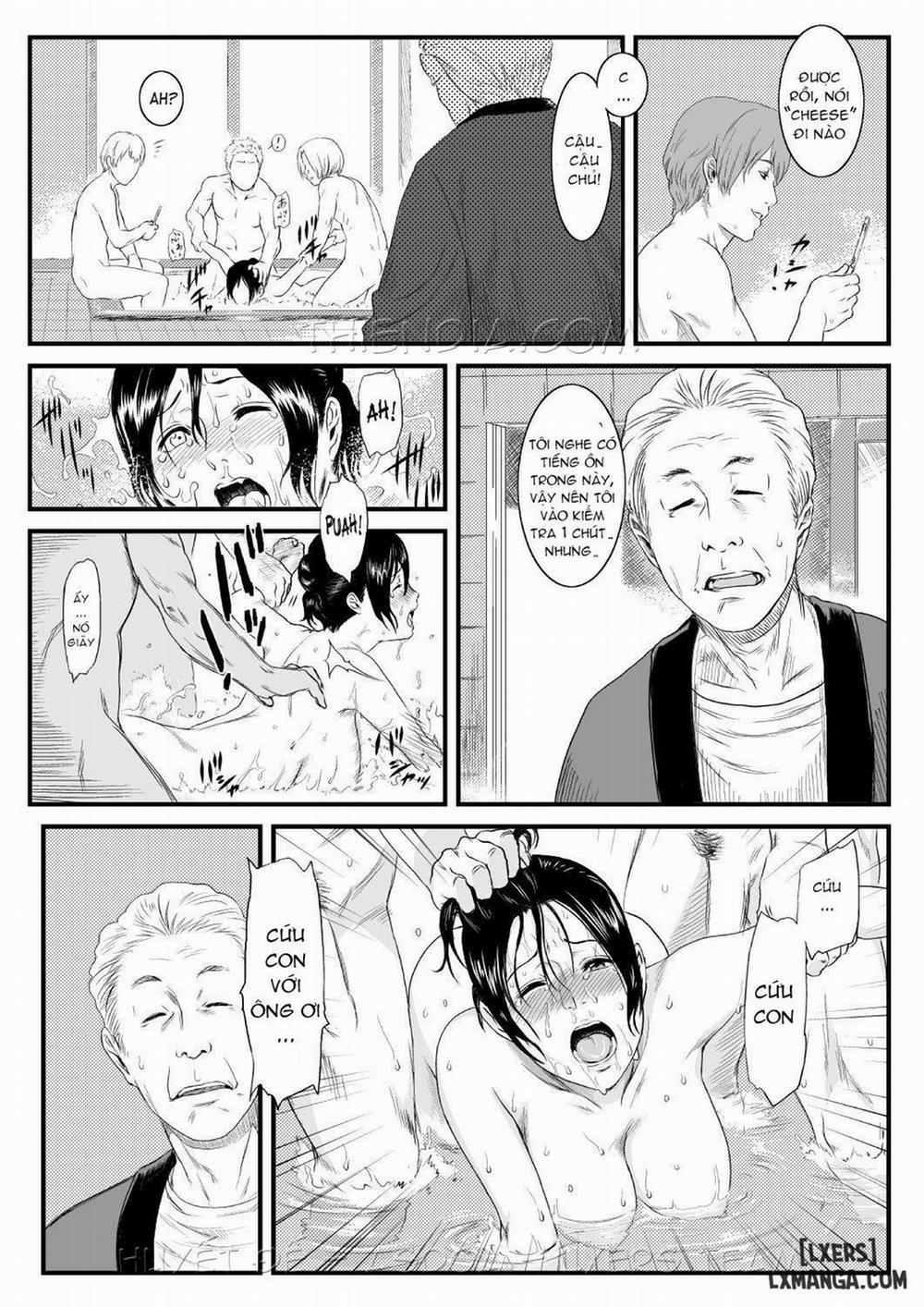 Onnayu ni Rannyuu Sareta Tsuma Oneshot trang 24