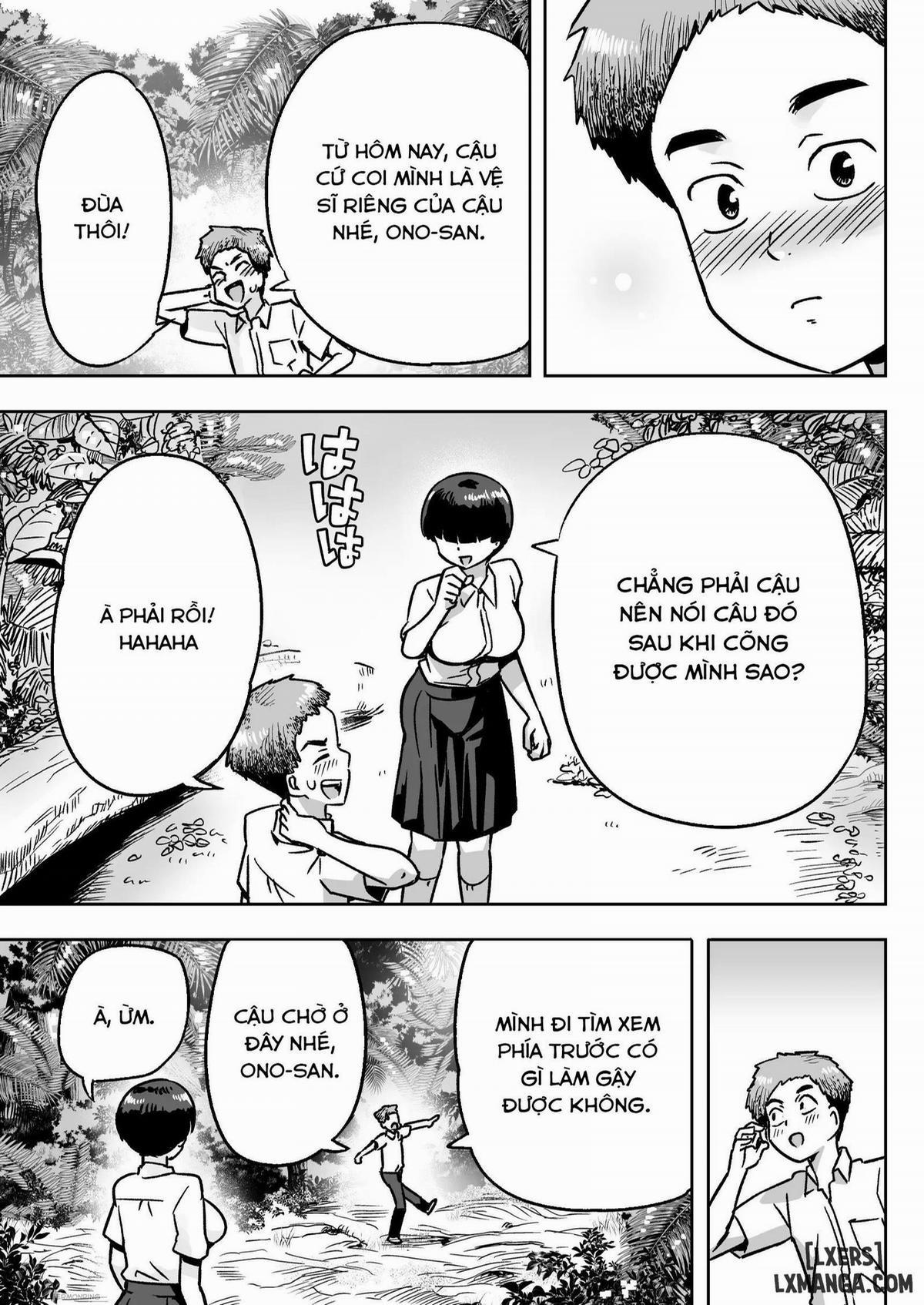 Ono-san on an uninhabited island Oneshot trang 16