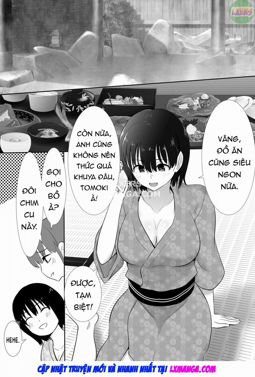 Onsen Ryokou ni Itta Kyonyuu Kanojo ga Yuujin no Yarichin Kareshi ni Pakorareta Kamoshirenai 1 trang 8