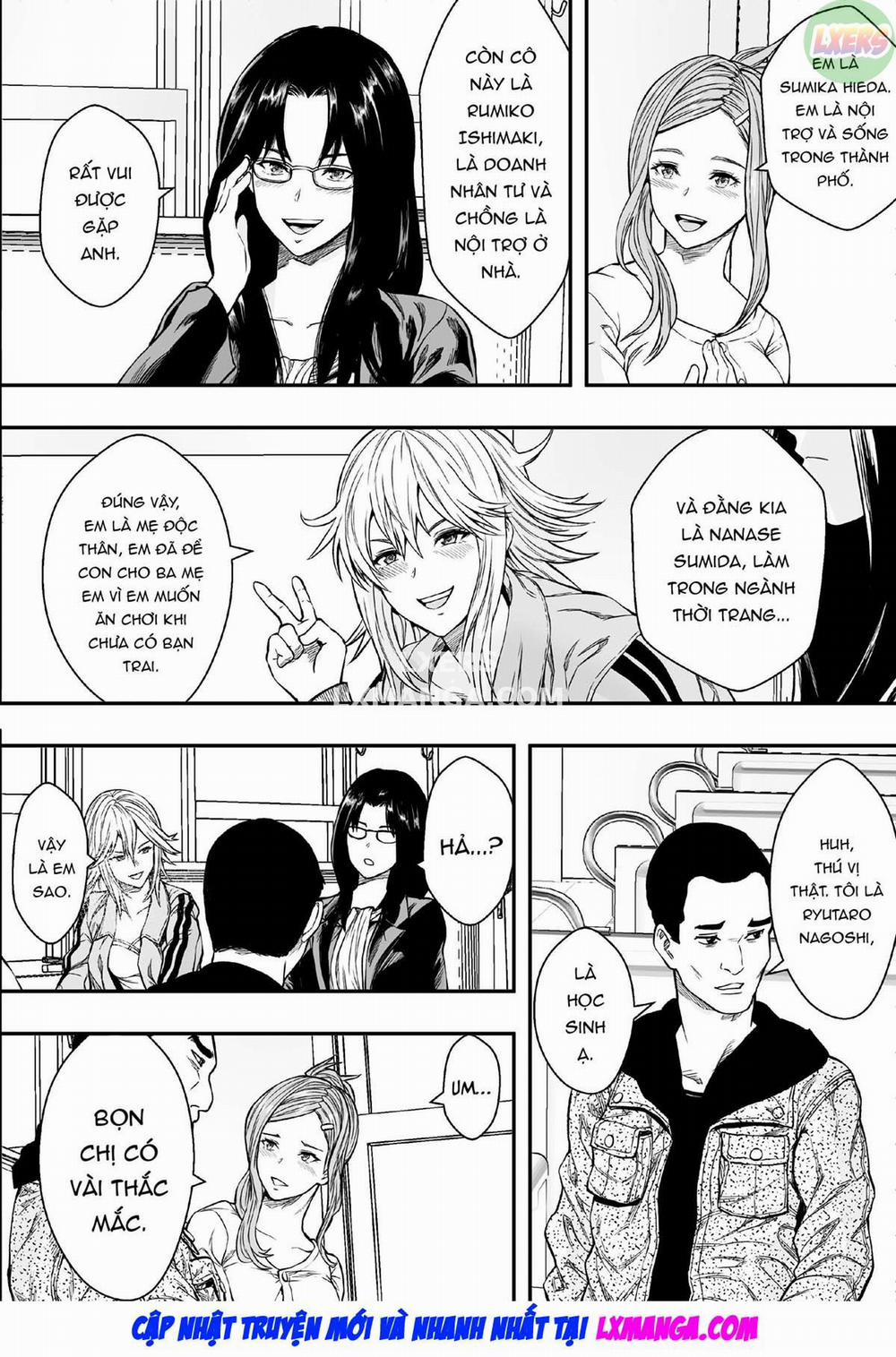 Onsen Ryokou to Zetsurin Hitozuma-tachi Oneshot trang 5