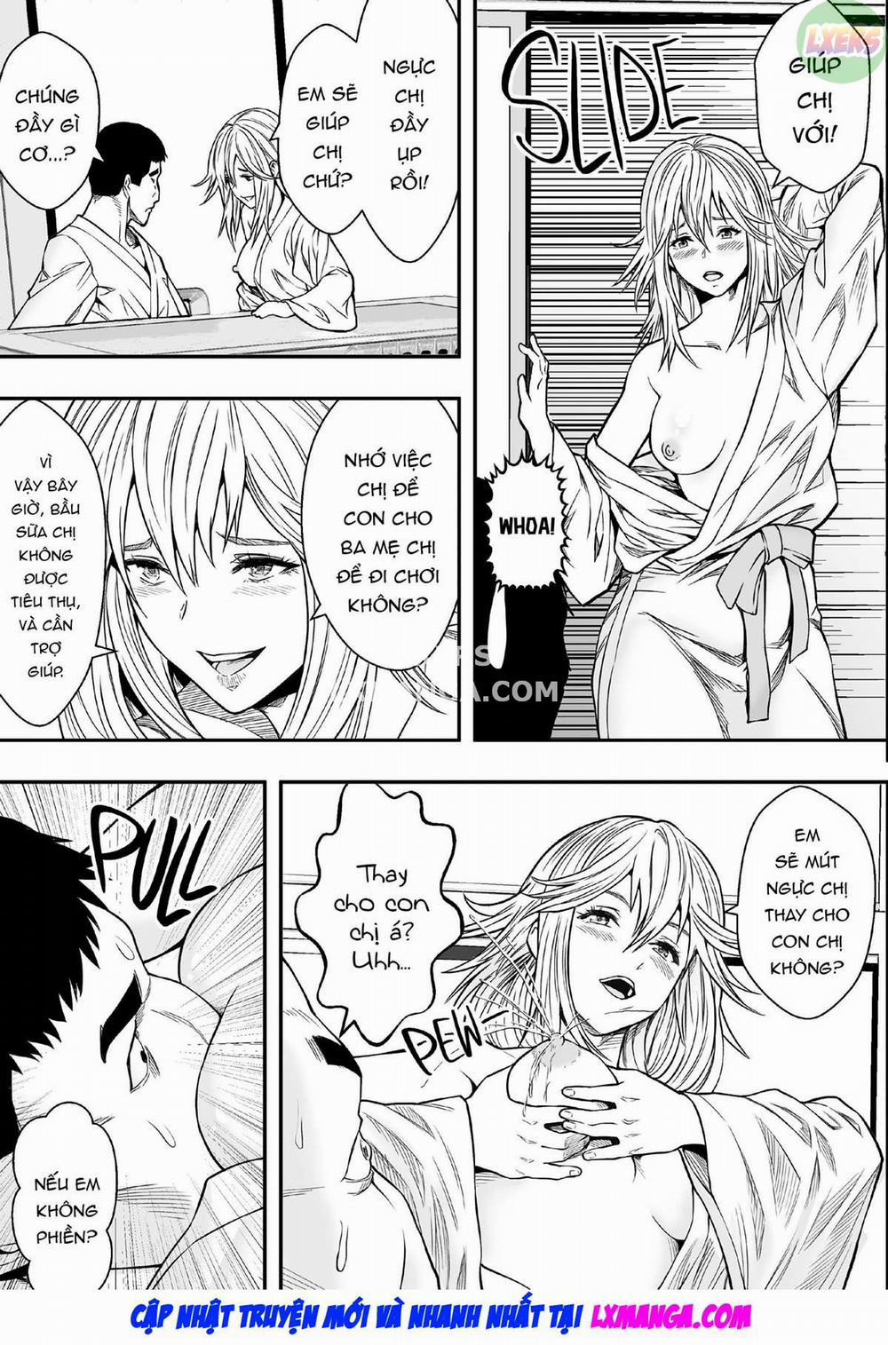 Onsen Ryokou to Zetsurin Hitozuma Oneshot trang 26