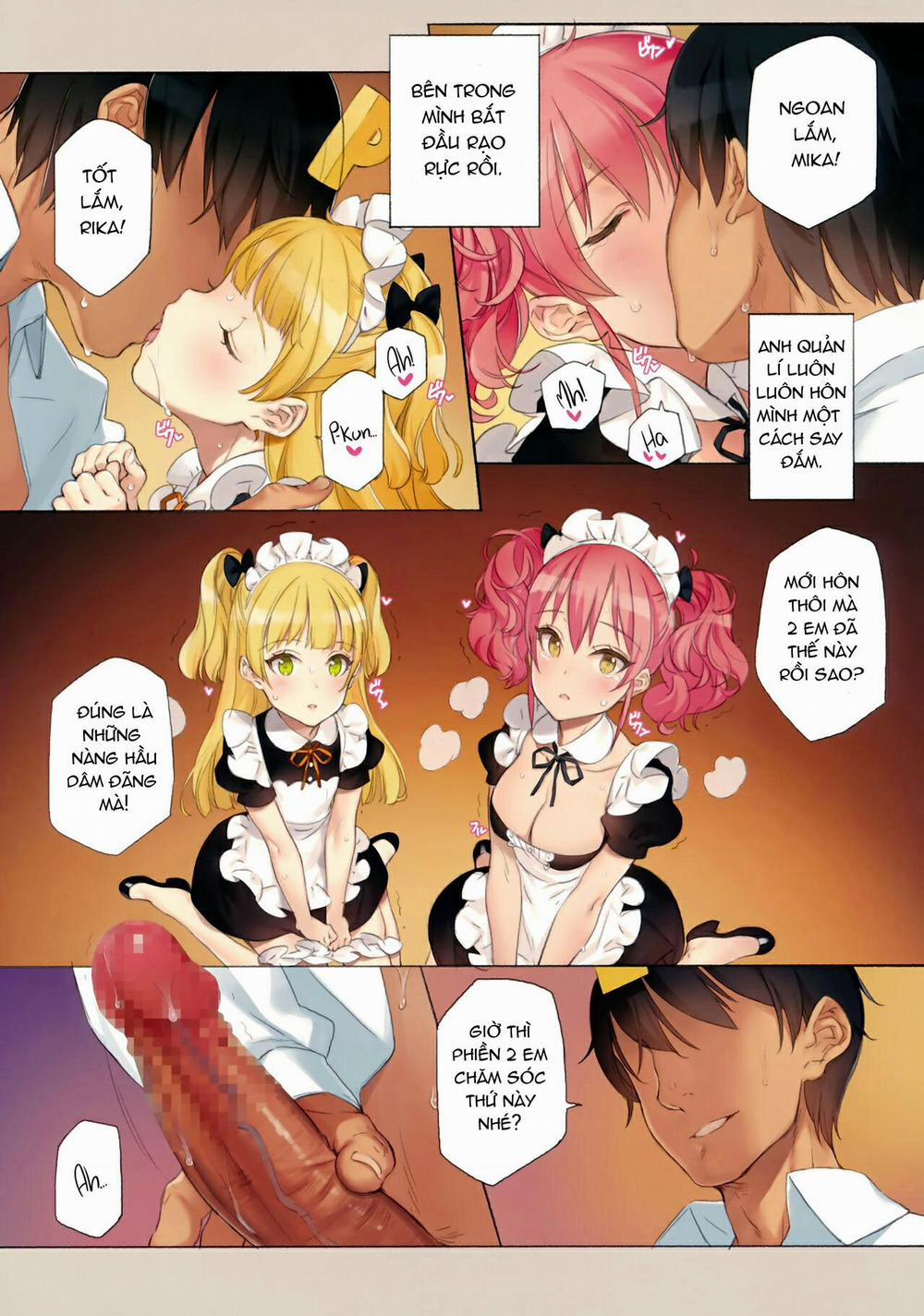 ORDER MAID SISTER (The Idolmaster) Oneshot trang 8