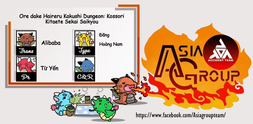 Ore Dake Haireru Kakushi Dungeon: Kossori Kitaete Sekai Saikyou 1 trang 2